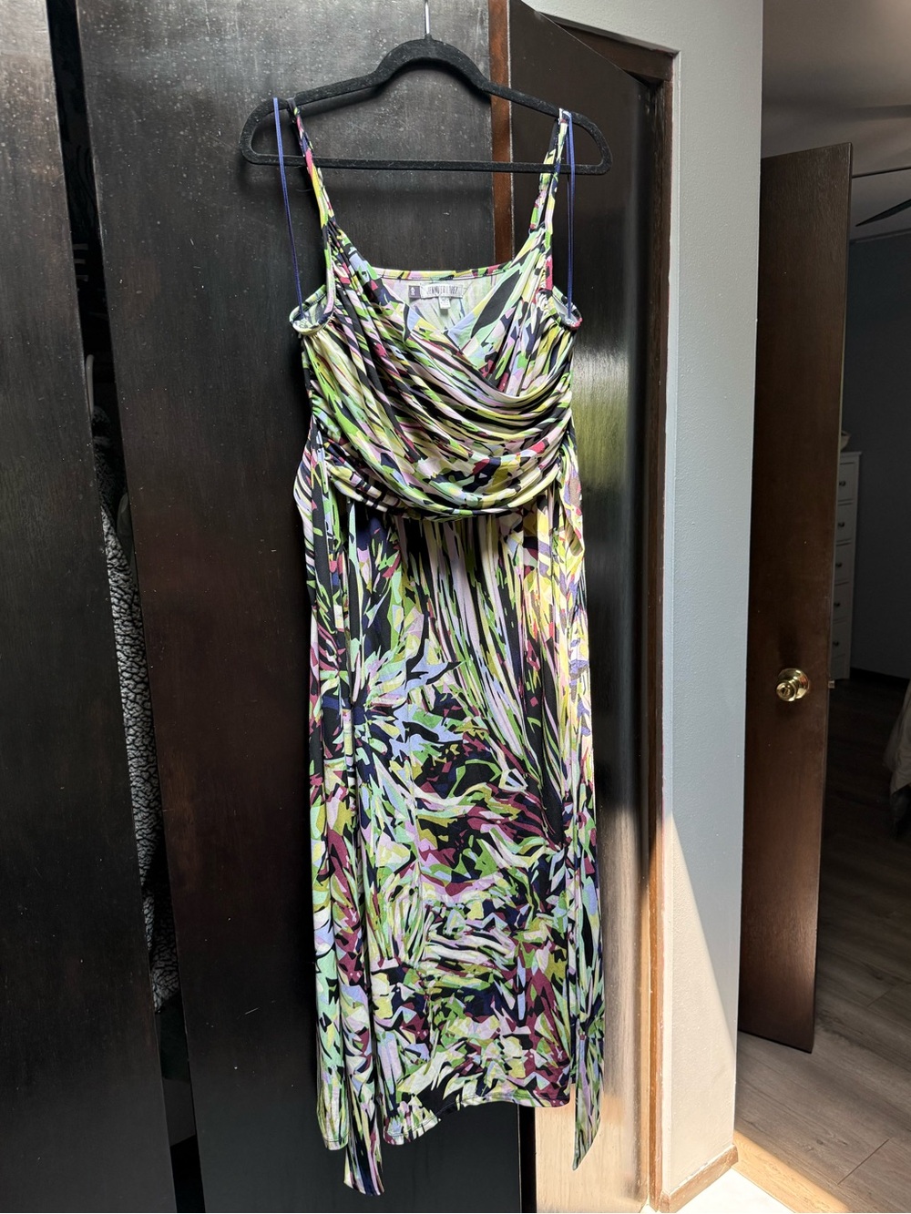 Jennifer Lopez Wrap-Front Maxi Dress Size XL